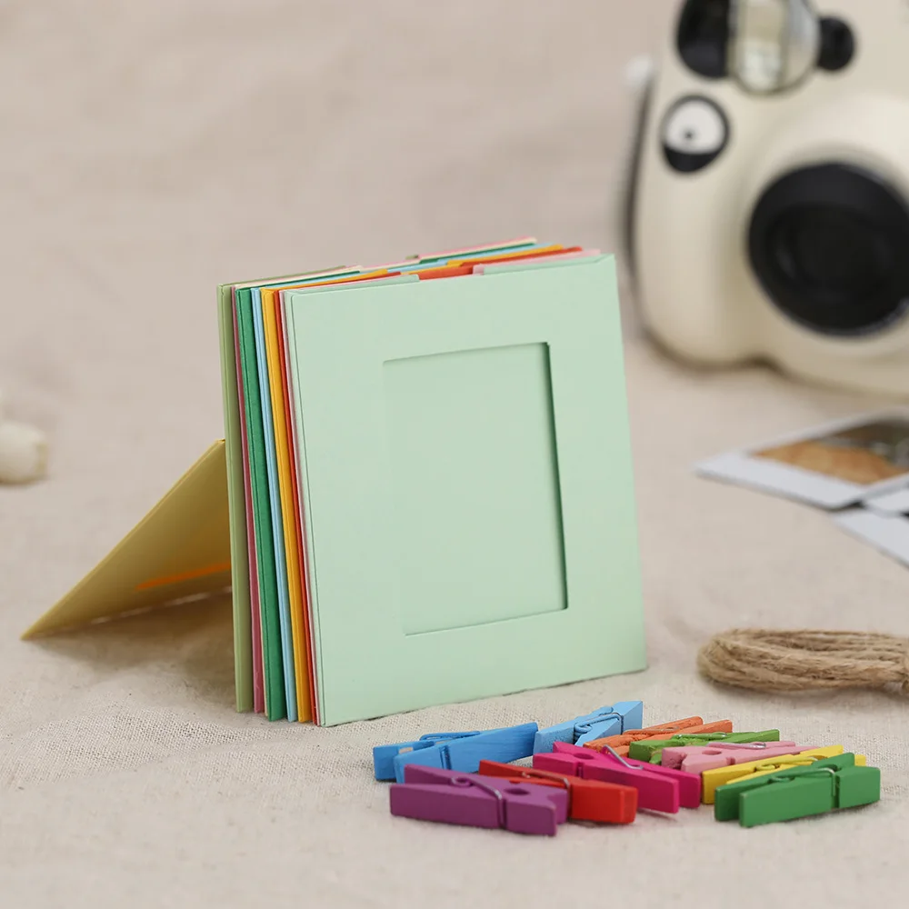 3 в 1 фото стена рамки зажим строка веревка для ЖК дисплея с подсветкой Fujifilm Instax Mini