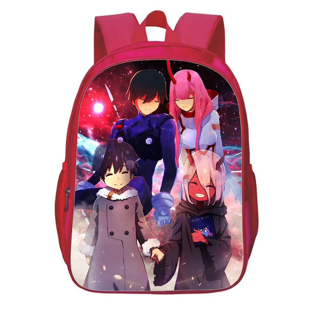 Darling In The FranXX Backpack Girl Toddler Cartoon School Bag Knapsack Baby Children Toddler Rucksack Mochila Girl gift