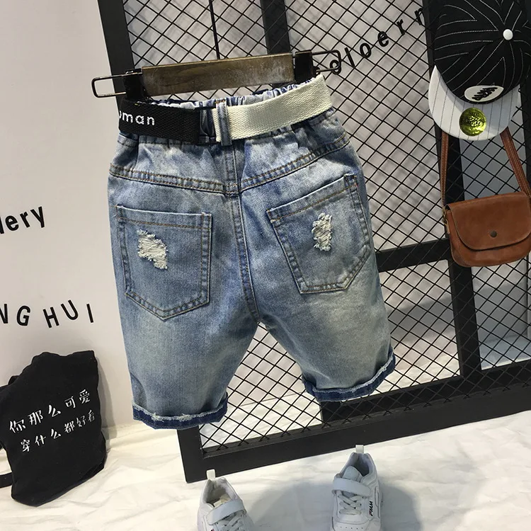 Summer Baby Kids Short Sleeves T-Shirts + Shorts Baby Boy Fashion Clothing Sets Lovely Clothing Outfits 2-7Years