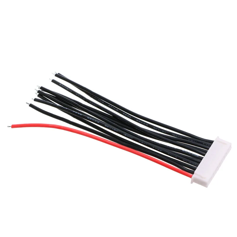 10S1P Lipo батарея баланс зарядное устройство кабель 22 AWG кремниевый провод JST XH Разъем 10 см