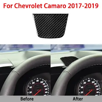 

Real Carbon Fiber Inner Gear Shift Frame Cover Automotive Interior Sticker Trim For Chevrolet Camaro 2017-2019 Accessories