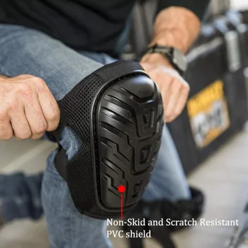 

2PCS Professional Knee Pads Fits Men Women With Adjustable Elastic Straps Comfortable Knee Protection For Construction Garden