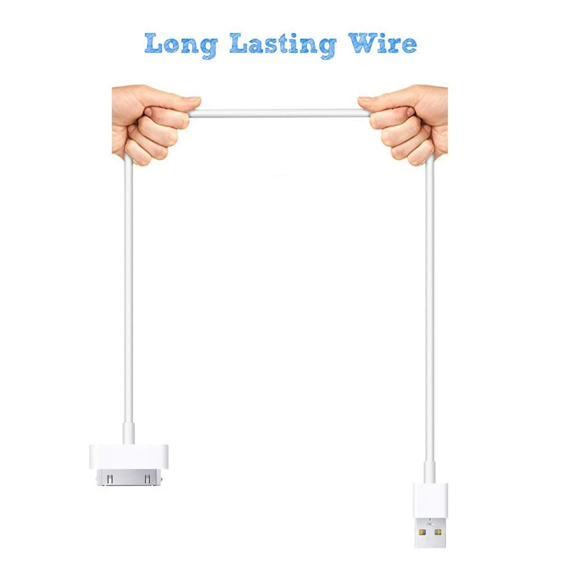 5x USB кабель для зарядки и синхронизации данных Шнур Apple iPhone 4 4G 4S 3GS iPod Nano Touch