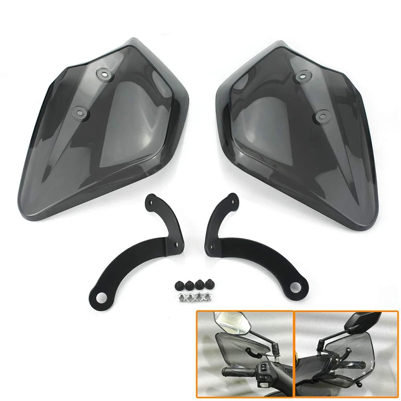 Мотоциклетные рукавицы руль защитный для Yamaha NMAX 155 NVX155 NMAX125 N-MAX 150- XMAX 250 XMAX 300 AEROX 155