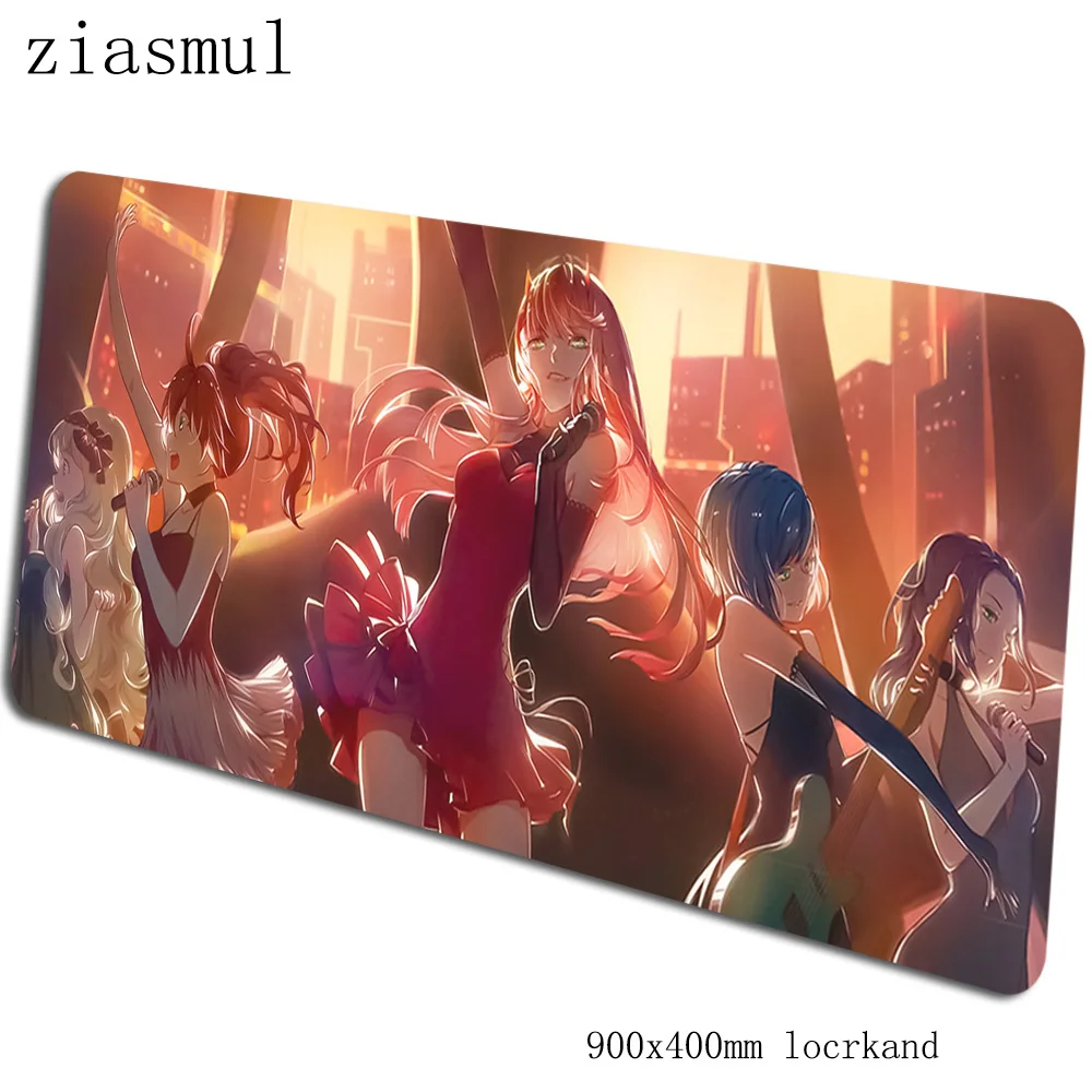 Darling в franxx padmouse 900x400x3 мм игровой коврик для мыши с изображением игры толстый коврик для мыши компьютерный стол Киберспорт коврик ноутбук с алюминиевым корпусом коврик для мыши - Цвет: pattern 3