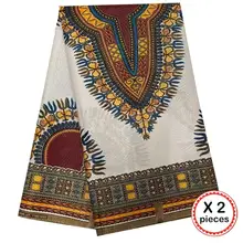 Африканская ткань с восковым принтом Дашики 12 ярдов Хлопок Анкара Ангелина дизайнерская восковая ткань Нигерия Гана ткань для платья 91218