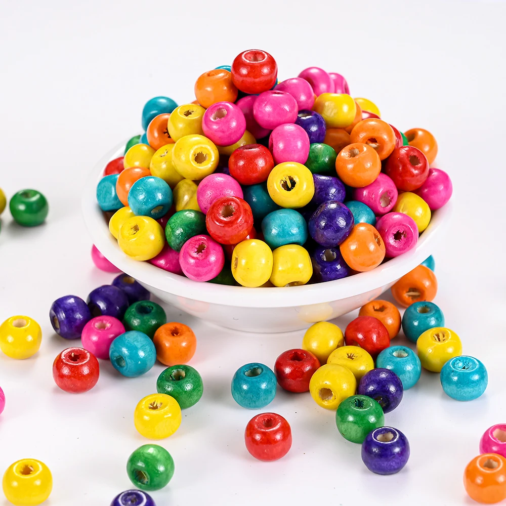 Perles Pierres Naturelles 6mm - 300 Perles 10 Variétés - Création Bijoux DIY
