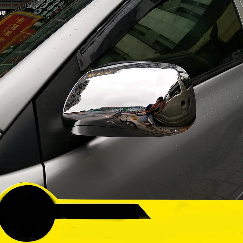 ABS хромированные заднего вида для боковой двери зеркала накладки Toyota Corolla E150 2007 2008