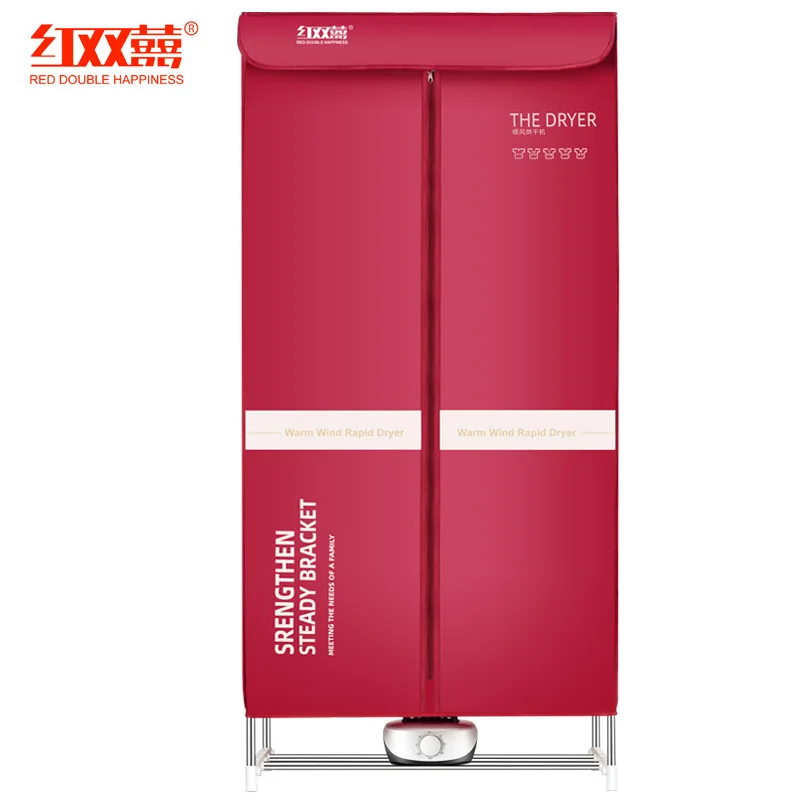 Clothes drying cloth wardrobe folding portable simple bedroom wardrobe household clothes dryer, clothes storage cabinet