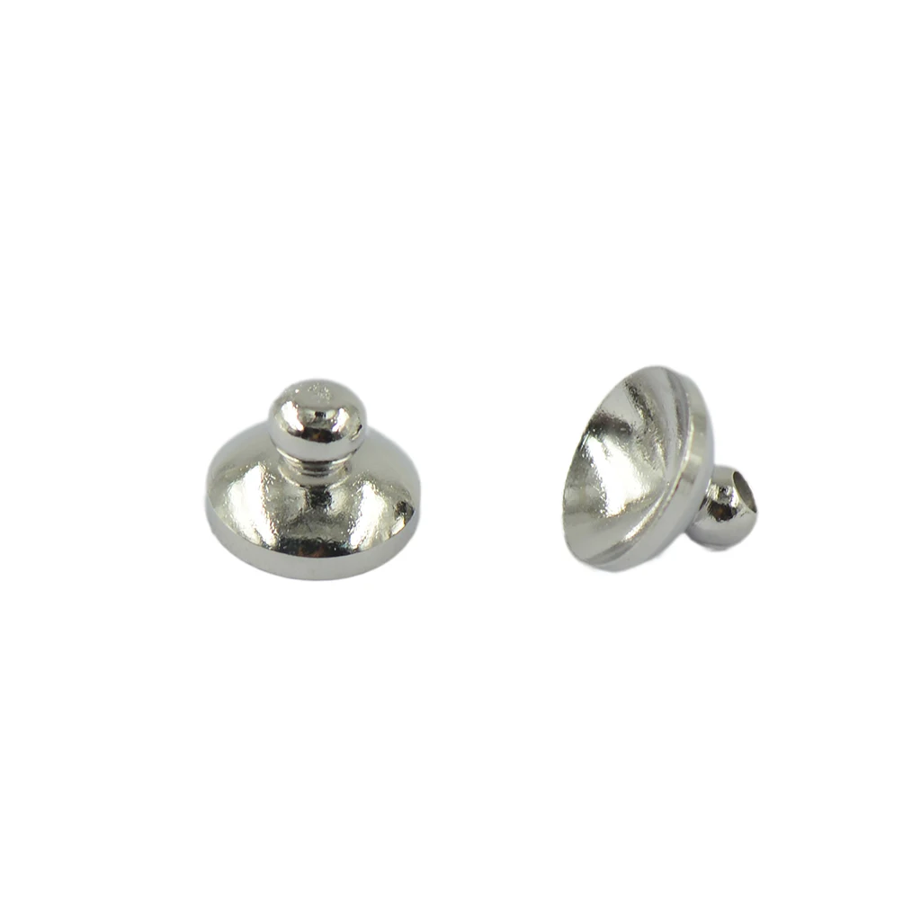 100pcs 8mm silver color Gold Brass Bead Caps for Jewelry Making Beads End Caps