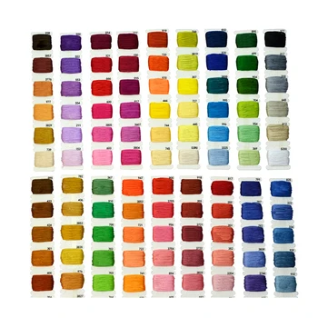 

Tosnail 100 Colors Embroidery Floss Cross Stitch Thread Friendship Bracelets Floss with Organizer Storage Box - Sewing Tools Inc