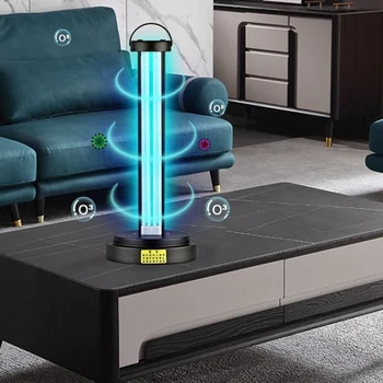 

36W UVC Ozone Germicidal Ultraviolet Disinfection Lamp UV Light Timer Disinfect Bacterial Kill Mites Deodorizer US/UK/EU Plug