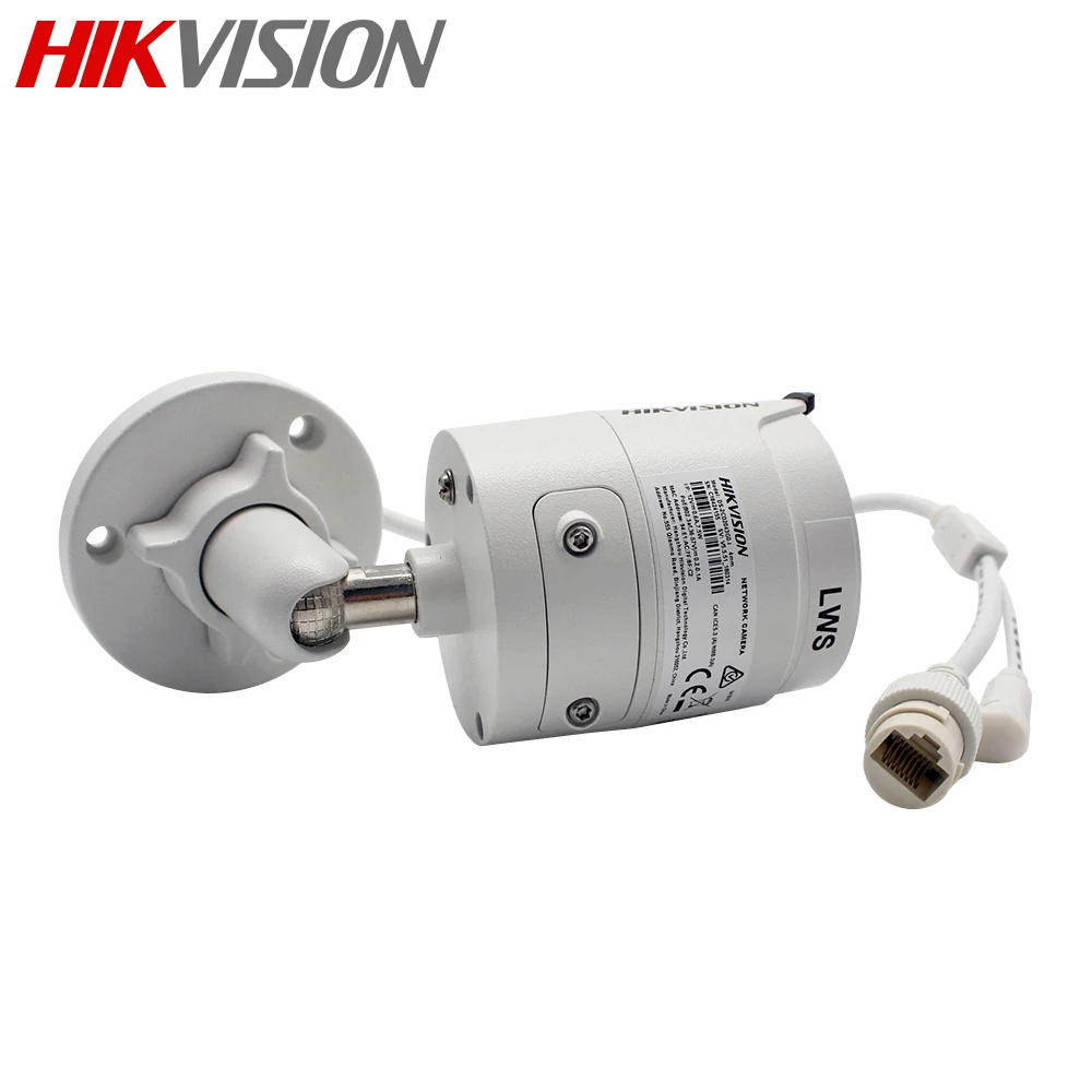 В наличии Hikvision 4MP Bullet IP Camera PoE H.265 + DS 2CD2043G0 I 4 MP IR видеонаблюдение со слотом для SD