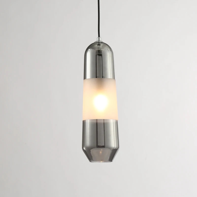 

Nordic Color Candy Pendant Lights Living Room Table Bedroom Children's Room Ins Retro Single Head Glass Lamps Hanging Fixtures