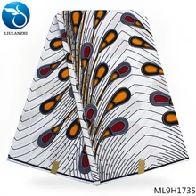 LIULANZHI белый и желтый голландский воск ткань высокого качества африканская ткань Анкара принты воск голландский батик ML9H1728-ML9H1749