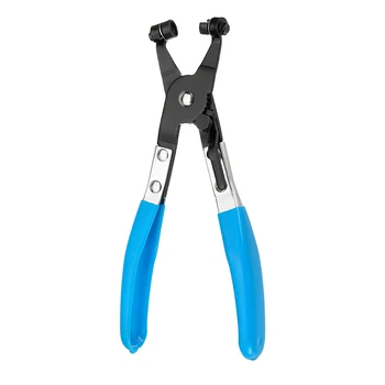 

Car Auto Water Pipe Removal Flat Band Ring Spring Type Swivel Hose Clamp Plier, A