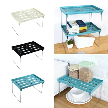 

Plastic Storage Shelf Shoe Rack Cabinet Holders Kitchen Closet Organizer Easy To Install DIY Home Furniture Space Saving