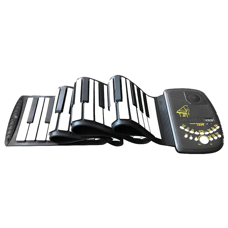 

Roll Up Piano 88 Key Electronic Organ Flexible Keyboard Instruments Electronic Keyboard Piano Gift Adult