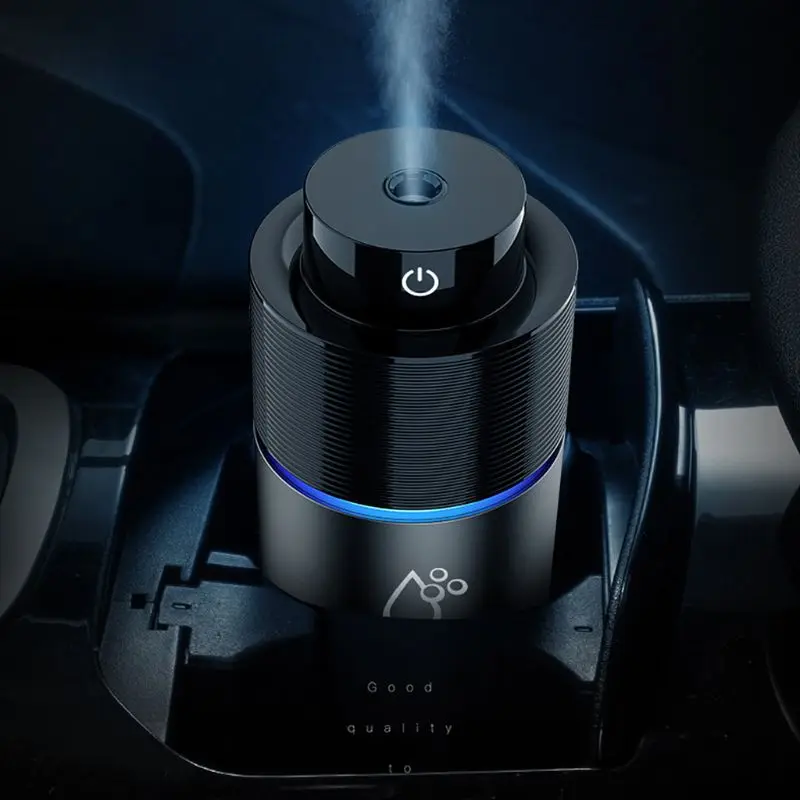 Портативный мини USB Автомобильный увлажнитель воздуха Арома диффузор Эфирные масла Ароматерапия светодиодные лампы для дома и офиса R9CD