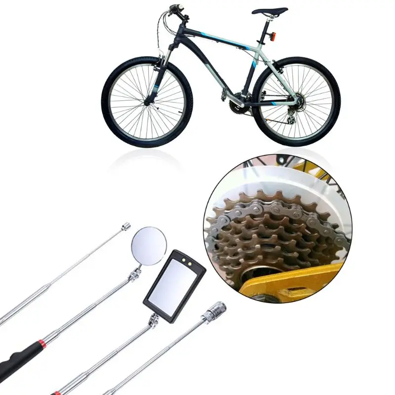 

4Pcs Magnetic Pick-Up Tool Telescoping Pick Up Sticks and 360 Swivel Inspection Dropshipping