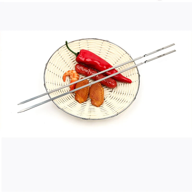 Stainless steel BBQ Kabob Skewers (4)