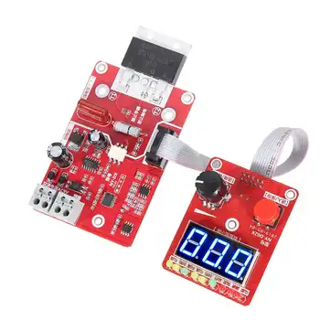 

NY-D02 100A/40A Double Pulse Encoder Spot Soldering Station Time Current Controller Control Board Adjustable Digital Display