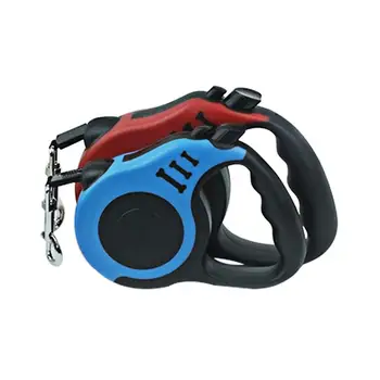 

Retractable 45 Kg Pull Dog Traction Rope Dog Tow Rope Elastic Strap Pet Supplies Head Collars Walk Extendable ABS Polyester