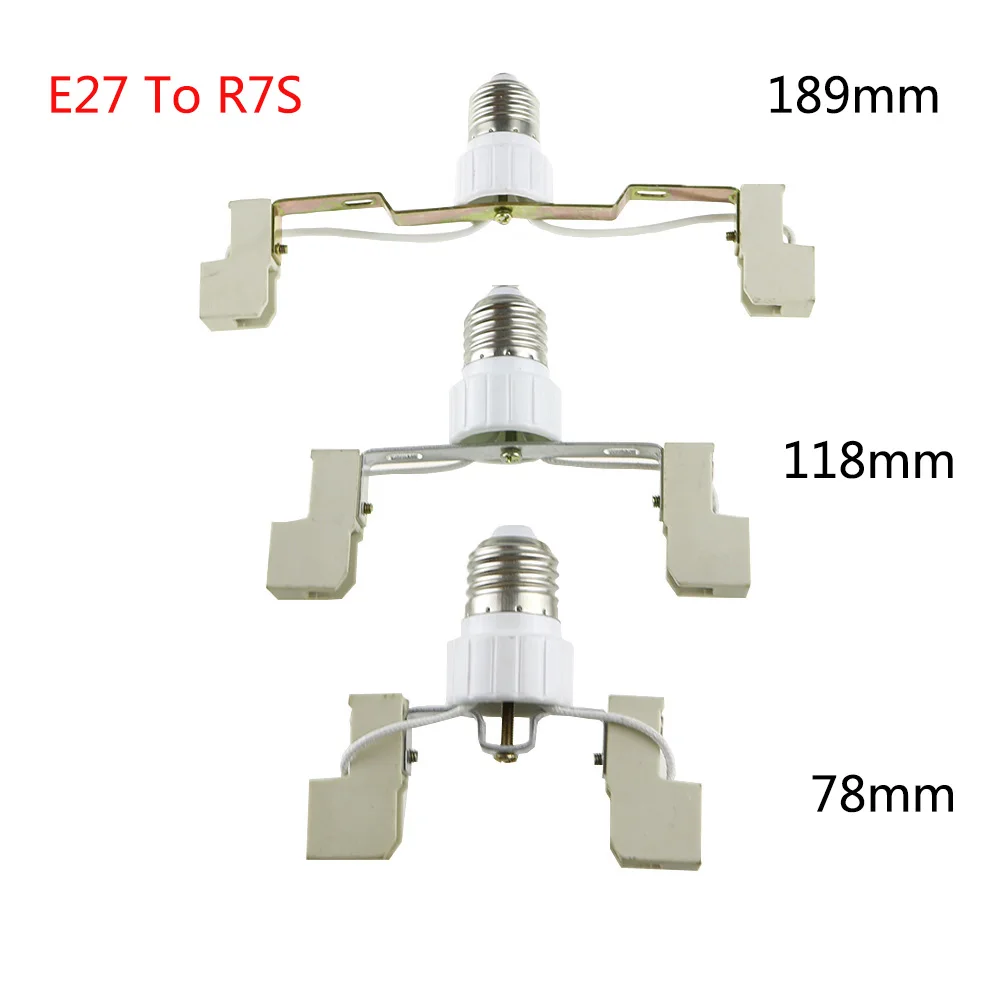 R7s Socket Lamp Holder | Switch E27 Socket | Bulb Base Converter E27 - Light - Aliexpress