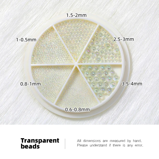 3D New nail decoration, three-dimensional half pearl, pearl,, decoration DIY beauty and nail products, DIY, various sizes 09