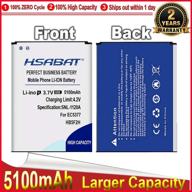HB5F2H HSABAT New 5100mAh Battery for Huawei 4G Lte WIFI Router 4G
