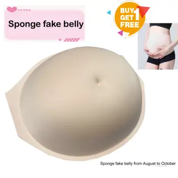 

BIMEI Fake Pregnant Belly Style, Suitable for Male and Female Actors. Cotton Pregnant Women Fake Belly, Transsexual Fake Pregnan