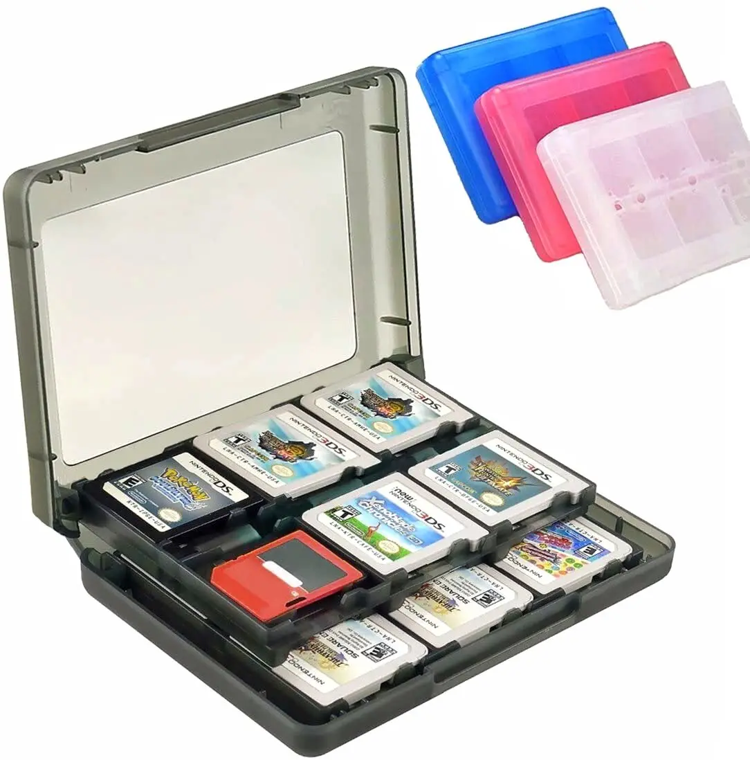 Aufbewahrung Spielebox Schutzhülle 6in1 Game Case für 3DS XL/LL/DS Lite Neu X0Y3 