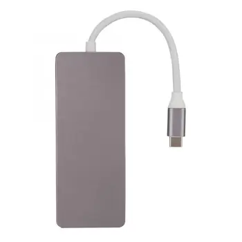 

VT106 5 in 1 Multi-function Expansion Docking Station Hub for Type-C Interface Notebooks Docking Station