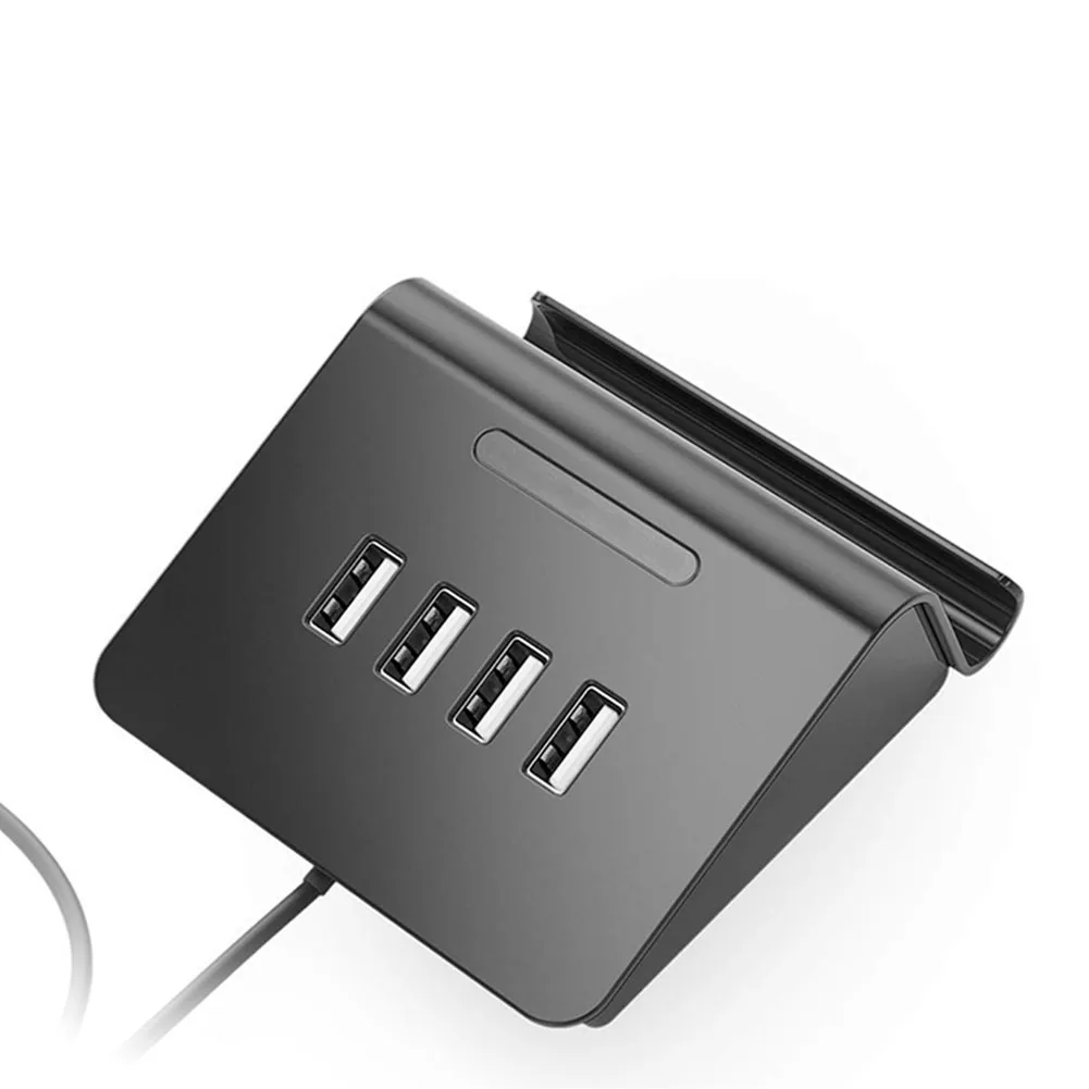 4-портовый ABS разъем USB 3,0 концентратор адаптер универсальные аксессуары черный Портативный прочный с держателем для телефона кабель 4 в 1 Передача