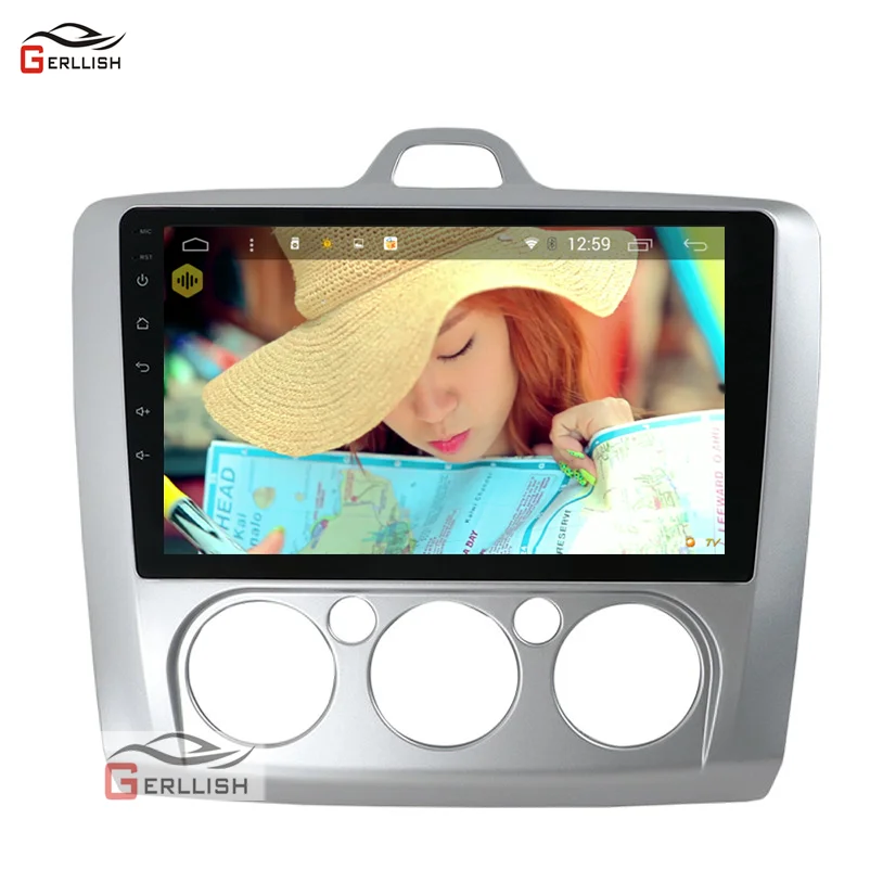 Автомобильный dvd-плеер на основе Android для ford focus 2007-2011 Мультимедиа Аудио Стерео gps навигация