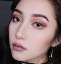 Lentillas profesionales De Color gris para mujer, bonitas Lentes De Contacto para ojos, decoración De fiesta, maquillaje De contorno, al año