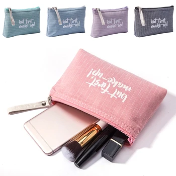 

New Portable Coin Purse Large Capacity Convenient Carrying Letters Unisex Zipper Storage Bag Portable Travel Essential Purse