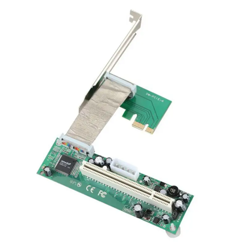 PCI-E PCI express для PCI кабель адаптера mini pcie x1 для x16 riser card для bitcoin miner