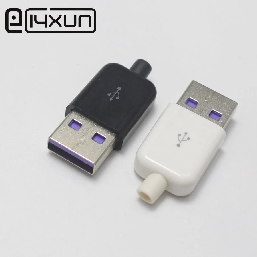 5 компл. 3A Быстрая зарядка данных USB 3 0 штекер Сделай сам ремонт для Xiaomi Redmi 4X Samsung J7