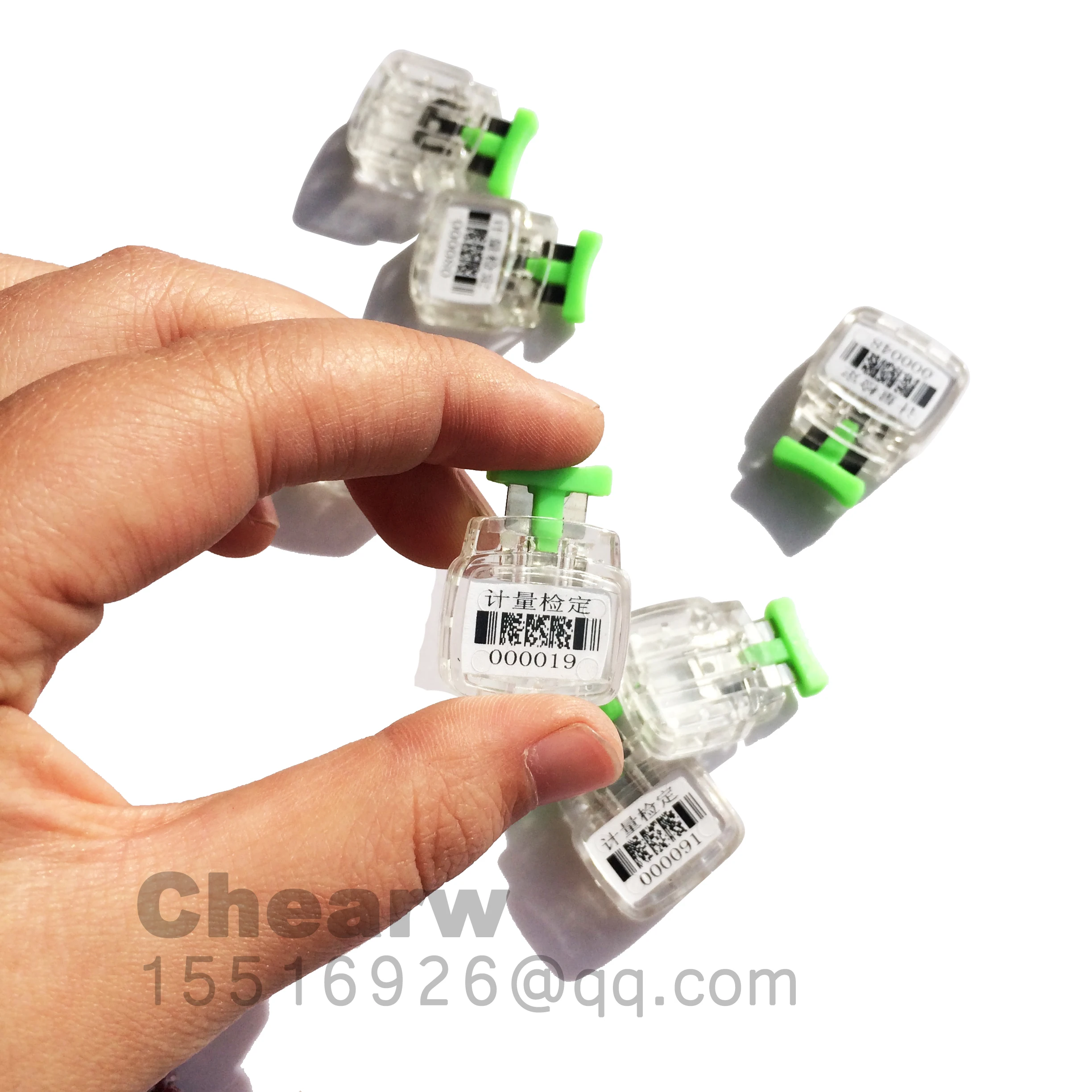 100piece High quality Plastic Manufacturer Good Quality Seals , Gas Seals , High Security Lock Gas Meter Seal
