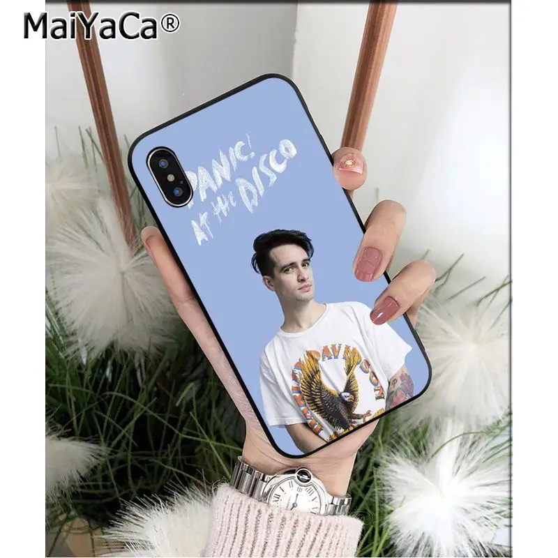 Чехол для телефона MaiYaCa Panic at the Disco Urie высокого качества для Apple iPhone 8 7 6 6S Plus X XS MAX 5 5S SE XR - Цвет: A12