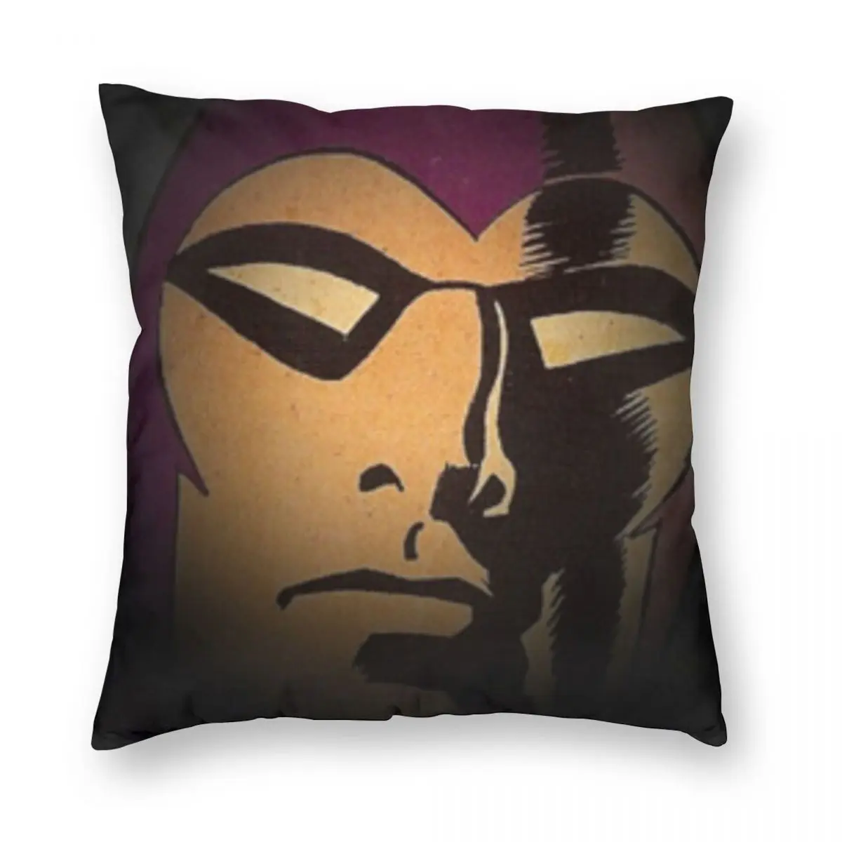 

Phantom 113 Square Pillowcase Polyester Linen Velvet Printed Zip Decor Pillow Case Home Cushion Case