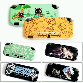 

Soft TPU Back Cover Case Full Protective Controller Housing Shell 2 Analog Thumb Grips For Nintendo Switch Lite Game Accessories