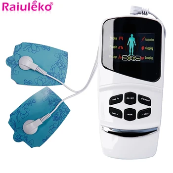 

TENS Massager EMS Muscle Stimulator Electronic Pulse Acupuncture Machine Full Body Relax Pain Relief Digital Therapy Slimming