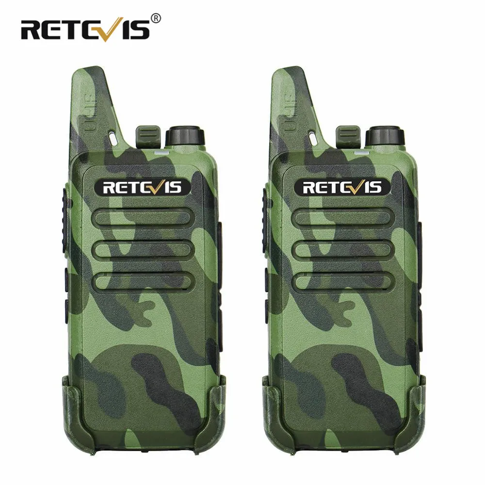Профессиональная удобная портативная рация RETEVIS RT22 2 шт. Mini FRS VOX USB зарядка UHF