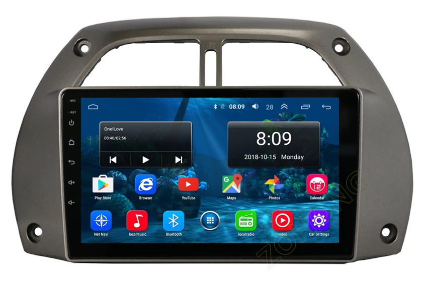 DSP 2.5D Android 9,0 Автомобильный мультимедийный dvd-плеер для Toyota RAV4 2002-2006 Авторадио автомобильный gps навигатор Автомобильный Радио Стерео рекордер