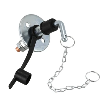 

Battery Disconnected Kill Cut-Off Switch Car Car Brass Terminal 200A Stop WYS Black Header