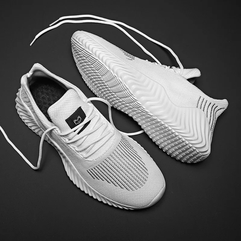 

Plus Size 39-47 Men's Running Shoes Mesh Light Sneakers Men Walking Trainers Jogging Sports Shoes Cheap Price High Quality 2020