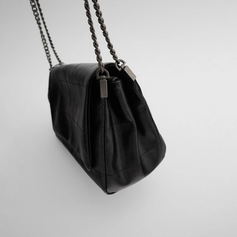Новые сумки мессенджеры с цепочкой мягкие роскошные женские
