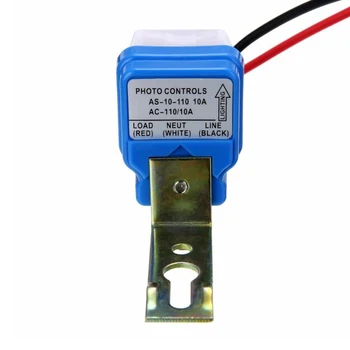 

Automatic On Off Photocell Street Lamp Light Switch Controller DC AC 110V 50-60Hz 10A Photo Control Photoswitch Sensor Switch